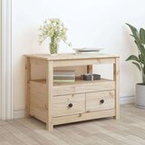  Stolić za kavu 71 x 49 x 55 cm od masivne borovine | shoptok.hr