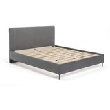 Bonami Selection Siva oblazinjena zakonska postelja z letvenim dnom 160x200 cm Noira Slim – | Shoptok.si