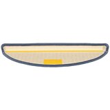  Prostirke za stepenice 15 kom 56x17x3 cm svijetlo sive i plave poluokrugle | Shoptok.si