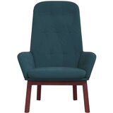  Stol za sproščanje moder žamet, (20935297) | Shoptok.si