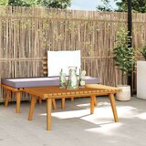 vidaXL Vrtni stolić za kavu 90 x 55 x 35 cm masivno bagremovo drvo | shoptok.hr