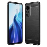  Silikonski ovitek za Xiaomi 12 - mat carbon črn Cene