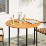 vidaXL Mizna plošča Ø90x2,2 cm okrogla trdna akacija | Shoptok.si