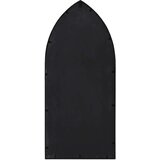 vidaXL Ogledalo crno 100 x 45 cm željezno za unutarnju upotrebu | shoptok.hr