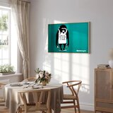  Slika - Angry Monkey (1 Part) Vertical 60x40 U prirodnom drvenom okviru | shoptok.hr