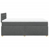  box spring s madracem tamnosivi 120 x 190 cm tkanina | shoptok.hr