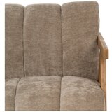 Ixia Rjav fotelj iz šenilje Birch – | Shoptok.si