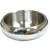 Croci Činija za pse Metal Dots, 800ml, 16cm, Siva | ePonuda.com