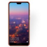 Nillkin silikonski ovitek z rožicami za huawei P20 - pink | Shoptok.si