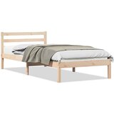  Krevetna konstrukcija s uzglavljem Smeđa 225,5 x 95,5 x 69,5 cm | shoptok.hr