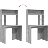 vidaXL Stol Sivi hrast sonoma 91 x 50 x 149 cm Konstruirano drvo | shoptok.hr