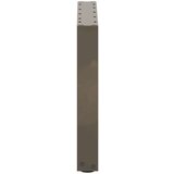  Noge za klub stolić U-oblik 2 kom Prirodni čelik 50 x (42-43) cm Čelik | shoptok.hr