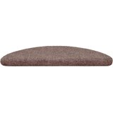  Prostirke za stepenice, samoljepljive, 5 kom, 56x17x3 cm, svijetlosmeđe, poluokrugle | shoptok.hr