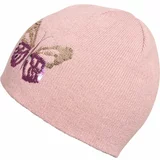 Lewro ROSIE Pletena kapa za djevojčice, ružičasta, veličina