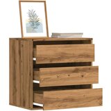 vidaXL Kutna komoda s ladicama boja artisian hrast 60x41x58 cm drveni | shoptok.hr