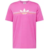 Adidas Majica '80s GFX' svetlo modra / zlato-rumena / fuksija / off-bela