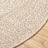  Rug "ZIZUR" Cream Ø 90 cm Juta videz Notranje in zunanje | Shoptok.si
