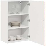 vidaXL Stenska kuhinjska omarica z vrati Dimljeni oreh 50 x 31 x 80 cm | Shoptok.si