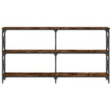  Konzolni stol boja hrasta 156 x 28 x 80,5 cm konstruirano drvo | shoptok.hr