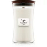 WoodWick linen mirisna svijeća 610 g
