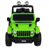  Licenciran avto na akumulator Jeep Wrangler Rubicon 4x4 - zeleni | Shoptok.si