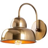 Opviq Zidna lampa BARCETSE VINTAGE, zlatna, metal, 20 x 27 cm, visina 24 cm, E27 40 W, Berceste - 180VINTAGE-A | shoptok.hr