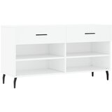Maison Chic Klop za čevlje - Sedež za čevlje bela 102x35x55 cm inženirski les, (21777454) Cene