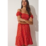 Happiness İstanbul Dress - Red - A-line Cene