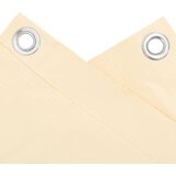 Balkonski zaslon za privatnost krem 700 x 120 cm PVC | shoptok.hr