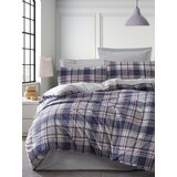 Lessentiel Maison set posteljina ekose, 160x240 cm, teget | ePonuda.com