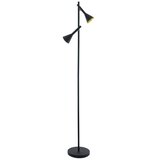 Eglo Cortaderas podna/2, led, gu10, 2x5w, crno/zlatna | Eponuda.com