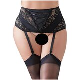 Cottelli Collection Plus Suspender Belt Black Cene