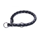 Nobby polzatezna ovratnica corda - črno siva - različne velikosti 30 - 36 cm | Shoptok.si