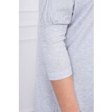 Kesi Blouse oversize light gray | Shoptok.si