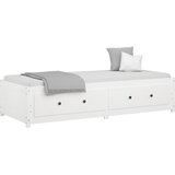  Dnevni krevet bez madraca bijeli 90 x 200 cm masivna borovina | shoptok.hr