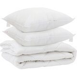  Duvet za sve sezone s jastukom 3 kom. Bijela Mikrovlakna | shoptok.hr