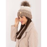RUE PARIS Cap-JK-CZ-52.17-dark beige | Shoptok.si
