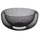 Korpa za voće 27x12.5cm crna