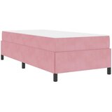  Krevetna konstrukcija s madracem Ružičasta 100 x 200 cm tkanina | Eponuda.com