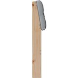 vidaXL Tapecirani uzglavlje Svijetlo siva 90 cm Čvrsto borovo drvo | shoptok.hr