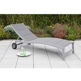 Gardenson Vrtni Ležalnik San Marino, Siva | Shoptok.si