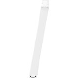  Noge za blagovaonski stol U-oblik 2 kom Bijele 100 x (72-73) cm Čelik | shoptok.hr