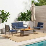 Vrtni set s jastukom čelik | shoptok.hr