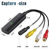 Razpakirano.si VHS na digitalni pretvornik USB 2.0 za zajem videa in zvoka, črn | Shoptok.si
