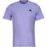 Adidas Essentials Single Jersey Embroidered Small Logo T-Shirt Ljubičasta Cijene