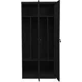  Ormar crni 80 x 50 x 180 cm čelični | shoptok.hr