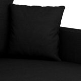  Dvosjed od tkanine crni 120 cm | shoptok.hr