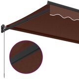 Tenda na ručno uvlačenje smeđa 350 x 250 cm | Eponuda.com