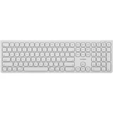 A-Logic, Echelon USB-C brezžična tipkovnica AZERTY s 7 programirljivimi gumbi, Bela, (5000185033)