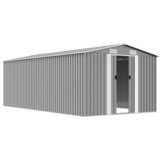  Vrtno spremište 257 x 489 x 181 cm metalno sivo | shoptok.hr